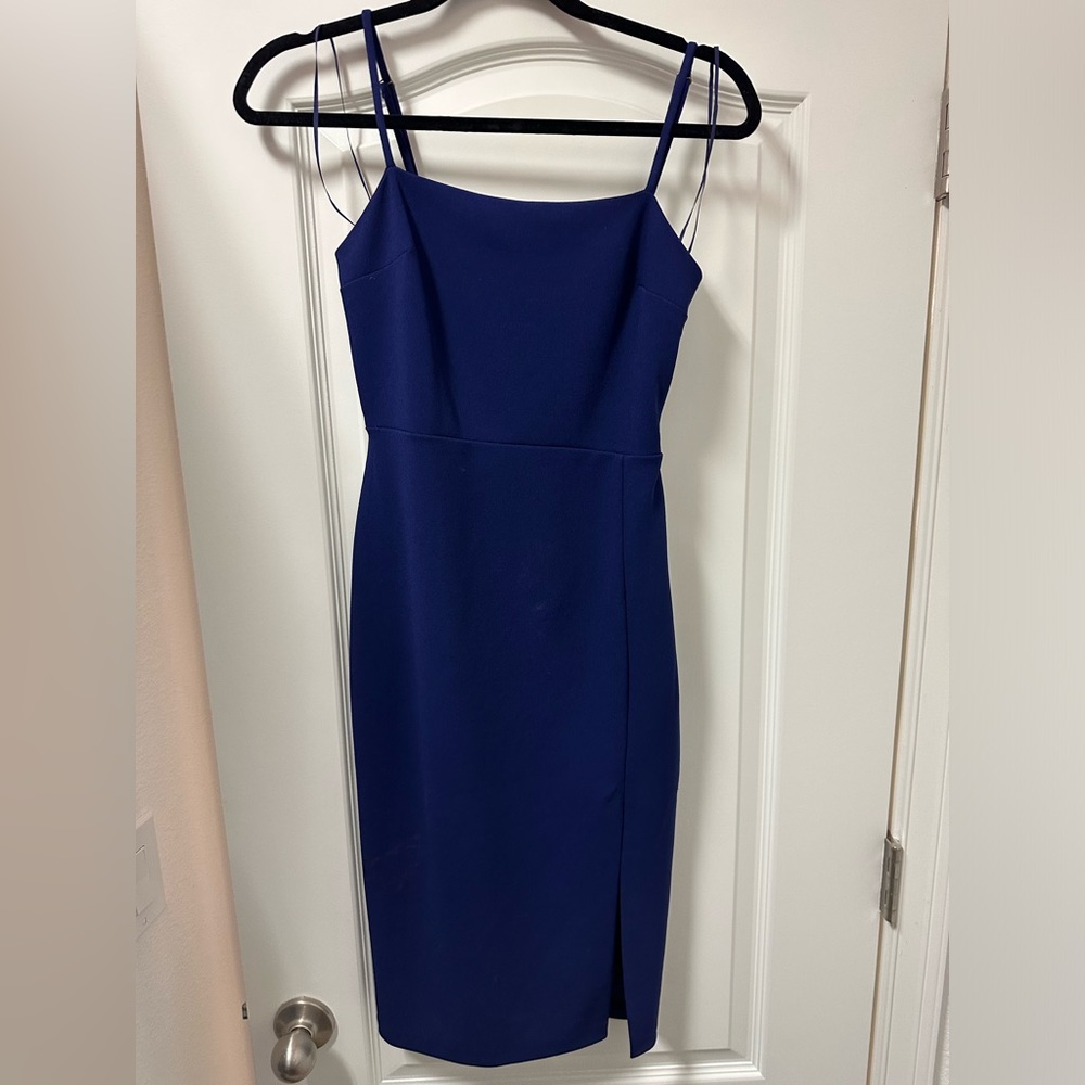 Express dress size XS blue purple